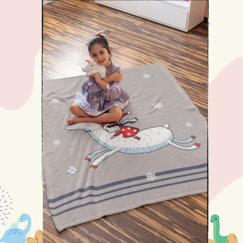 Florida Kids Club 2 Ply Baby Blanket for Winter